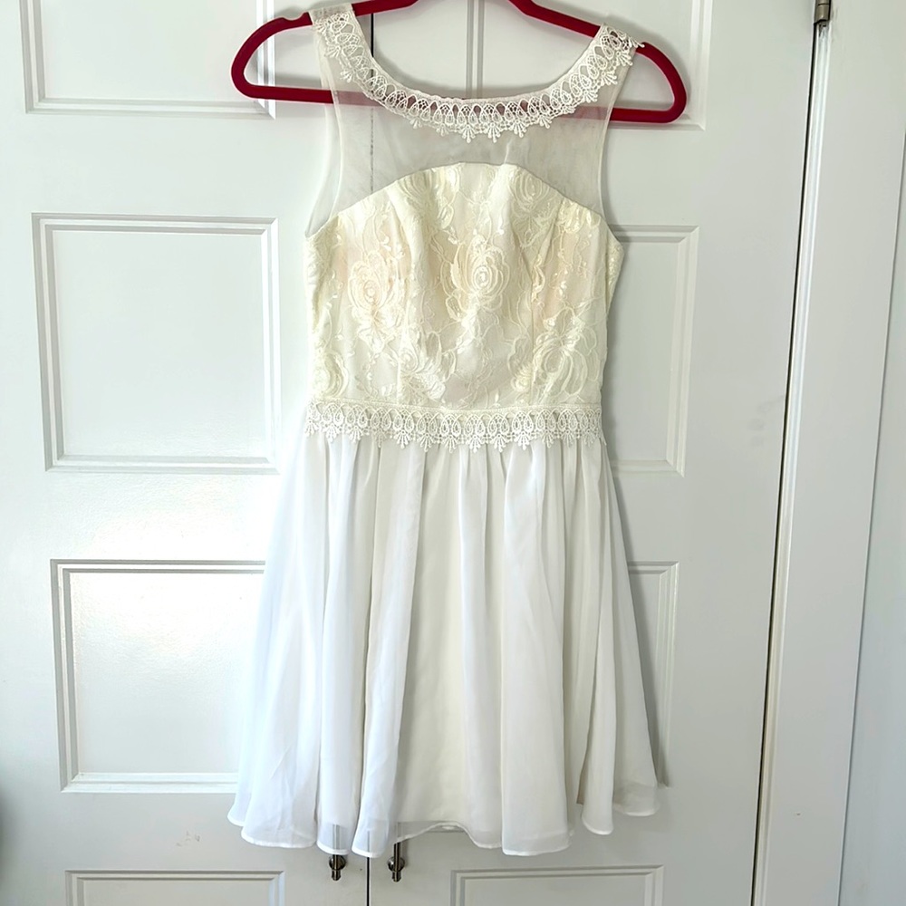 Lovely white dress